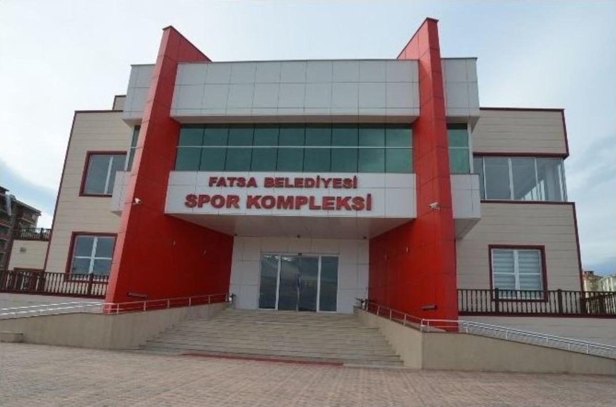 Fatsa&rsquo;daki Spor Kompleksi B&ouml;lgeye Hizmet Veriyor