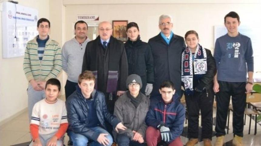 Milli Eğitim M&uuml;d&uuml;r&uuml; Yurtman &Ouml;ğrenci Pansiyonunu Ziyaret Etti