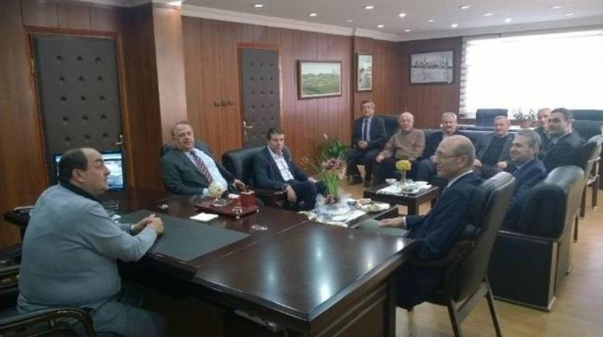 Erdemir Genel M&uuml;d&uuml;r&uuml; Orhan G&uuml;l&uuml;&ccedil;&rsquo;&uuml; Ziyaret Etti