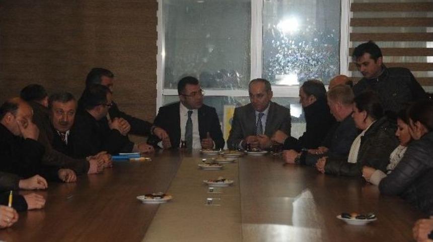Mhp&rsquo;den Ak Partiye Hayırlı Olsun Ziyareti