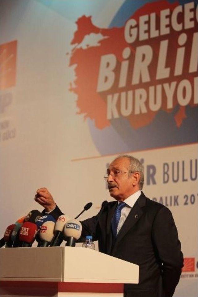 Chp Genel Başkanı Kılı&ccedil;daroğlu: 2