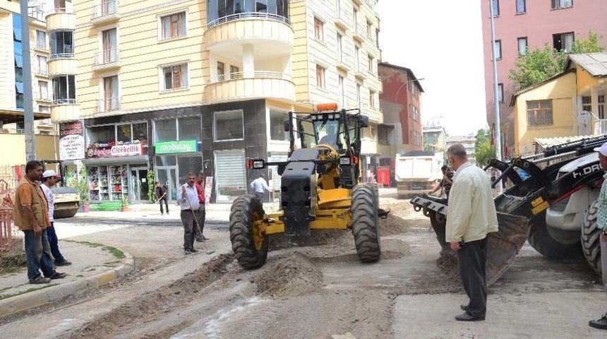 Muş&rsquo;ta Asfalt &Ccedil;alışması