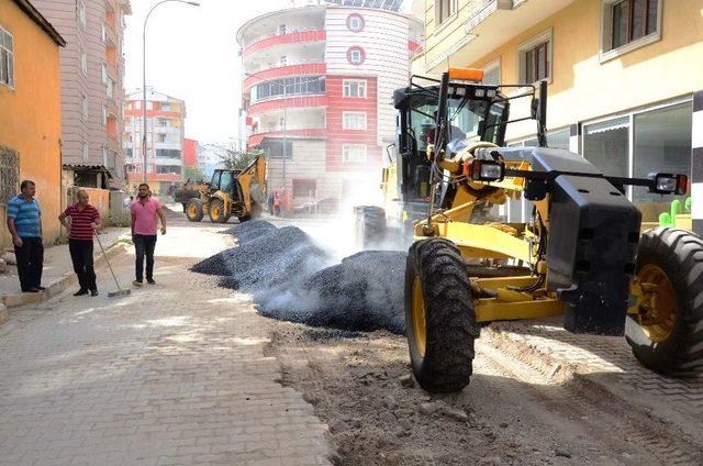 Muş’ta Asfalt Çalışması