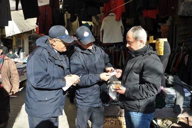 Edremit Zabıtadan Çarşamba Pazarına Denetim 1