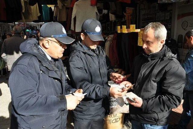 Edremit Zabıtadan Çarşamba Pazarına Denetim 2
