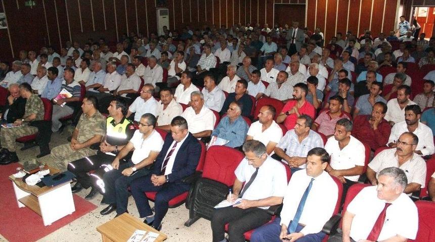 &Ouml;ğrencilerin Taşıma G&uuml;venliği Toplantısı Yapıldı