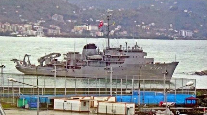 Su Altını Ayrıntılarıyla Araştırabilen Askeri Gemi Giresun&rsquo;da