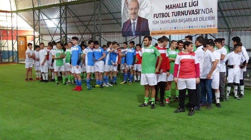 Mahalle Ligi Finali Ve Kupa T&ouml;reni Yapıldı