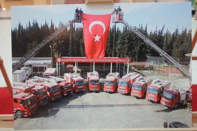 Hatay İtfaiyesinden Fotoğraf Sergisi