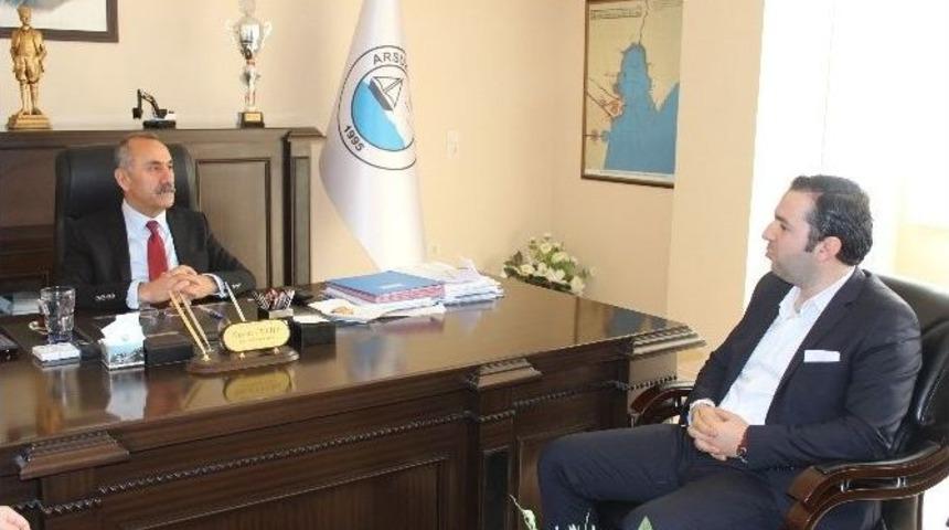 İskenderun Şehir Kul&uuml;b&uuml;&rsquo;nden Başkan Culha&rsquo;ya Ziyaret