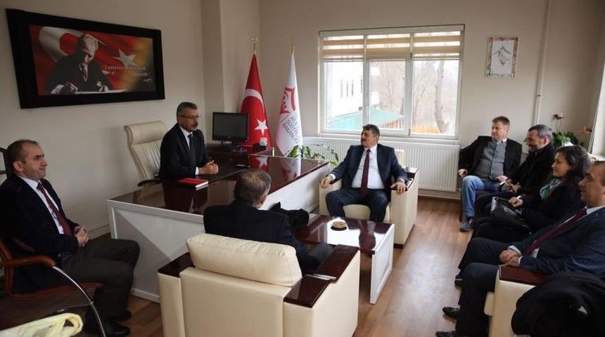 Başkan Akın&rsquo;dan Kurum Ziyareti