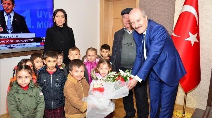 Minikler Başkan Kafaoğlu&rsquo;na Teşekk&uuml;r Etti