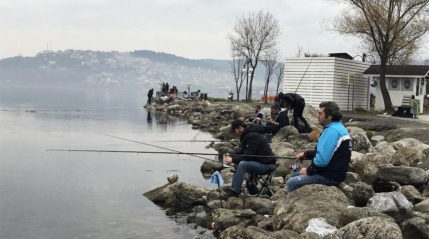 Olta Meraklıları Soluğu Sapanca G&ouml;l&uuml;&rsquo;nde Aldı