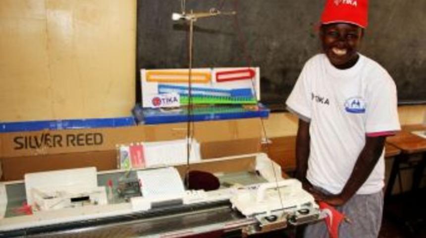 Tika&rsquo;dan Waithaka &Ouml;zel İhtiya&ccedil;lı &Ouml;ğrenciler Mesleki Okuluna Destek