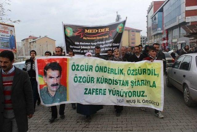 Dbp’den Kobani Yürüyüşü