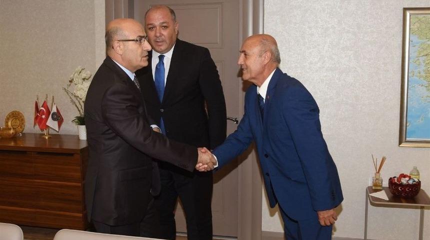 Büyükşehir İtfaiyesi’nden Vali Demirtaş’a Ziyaret