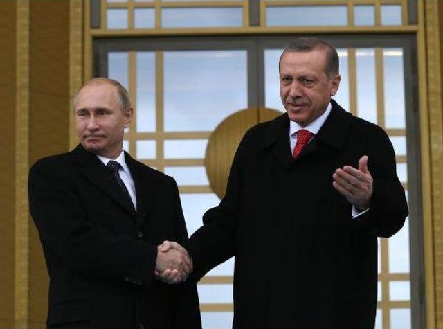 Rusya devlet başkanı putin, esenboğa havalimanında resmi törenle karşılandı (4)