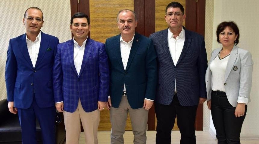 Akdeniz Belediyeler Birliği(akbb) Heyeti Denizli’de