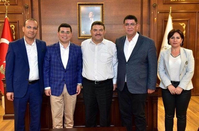 Akdeniz Belediyeler Birliği(akbb) Heyeti Denizli’de 1