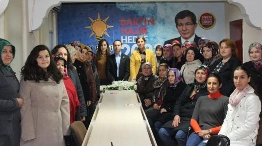 Ak Parti Kadın Kolları Olağan Toplantısını Ger&ccedil;ekleştirdi