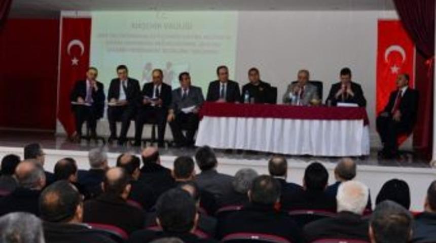 Vali Şent&uuml;rk Din Adamları Ve Muhtarlarla Bir Araya Geldi