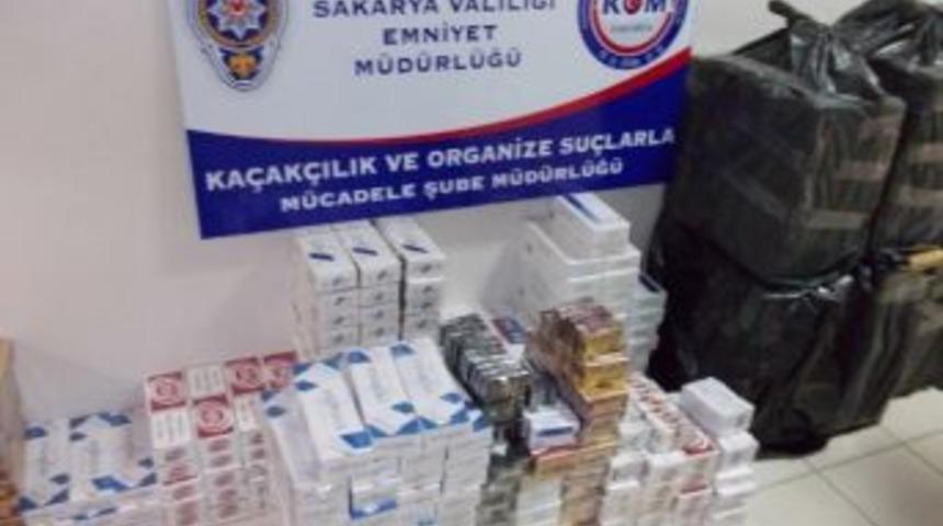 Sakarya&rsquo;da 8 Bin 462 G&uuml;mr&uuml;k Ka&ccedil;ağı Sigara Ele Ge&ccedil;irildi