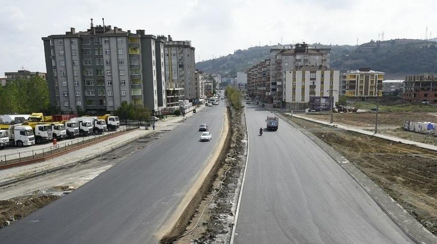 Tekkek&ouml;y Belediyesinden İl&ccedil;e Girişine Estetik Dokunuş