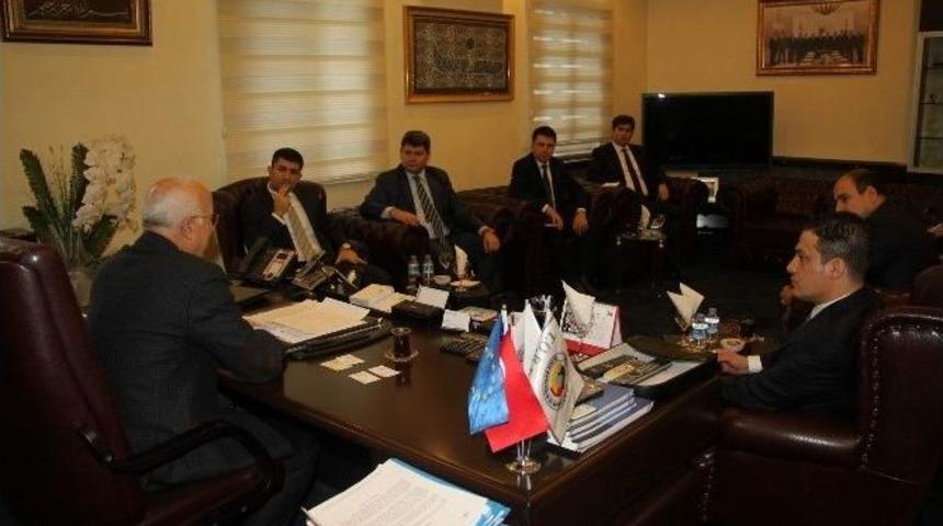 Başkan Hi&ccedil;yılmaz Bddk Murakıplarını Konuk Etti