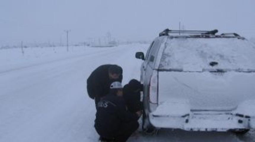 Erzincan Emniyetinden Kış Lastiği Uyarısı