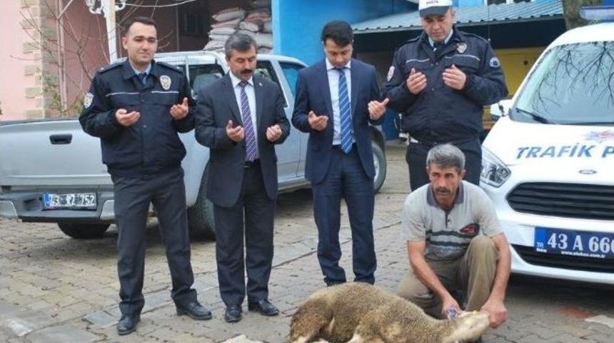 Polisler Yeni Ara&ccedil; İ&ccedil;in Kurban Kesti
