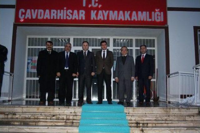 M&uuml;d&uuml;r Esen &Ccedil;avdarhisar&rsquo;ı Ziyaret Etti 1