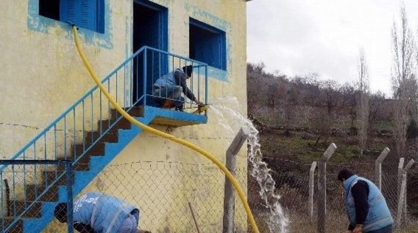 Aski, 110 İ&ccedil;me Suyu Deposunda Bakım Ve Yenileme &Ccedil;alışması Yaptı