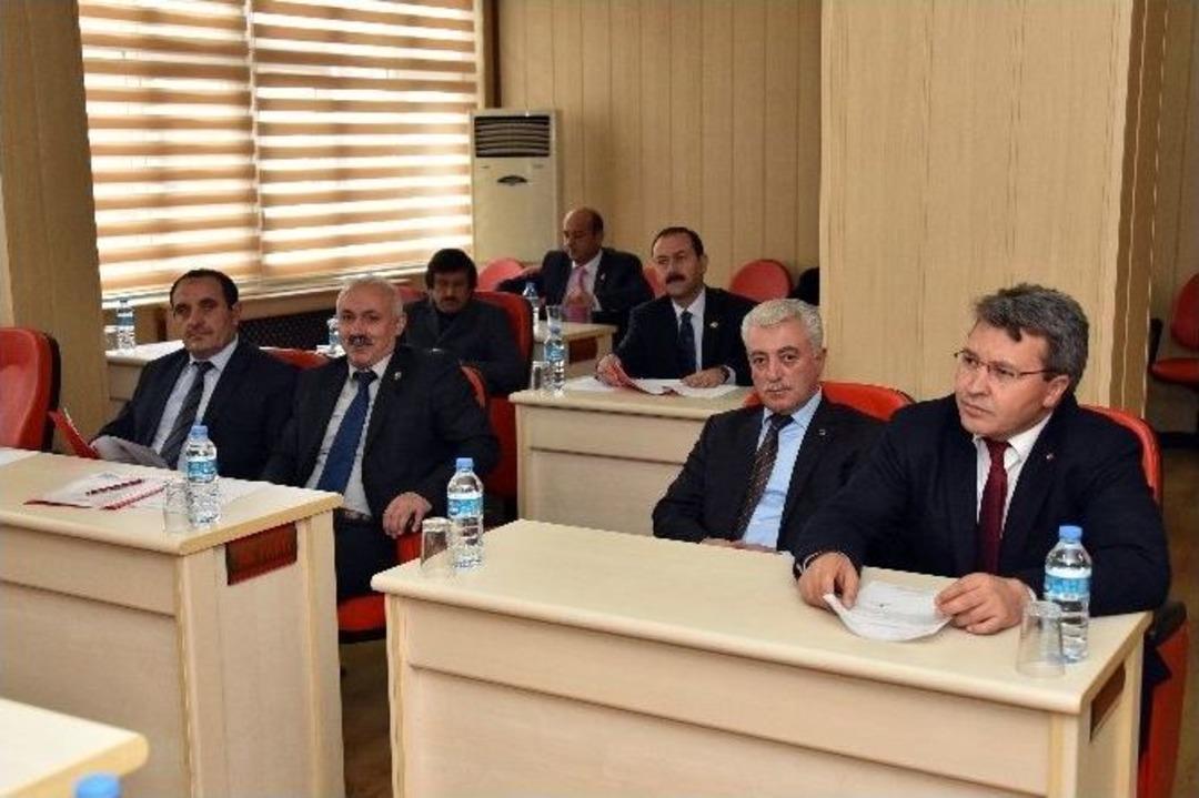 G&uuml;m&uuml;şhane Milletvekili &Uuml;st&uuml;n&rsquo;den İl Genel Meclisi&rsquo;ne Ziyaret