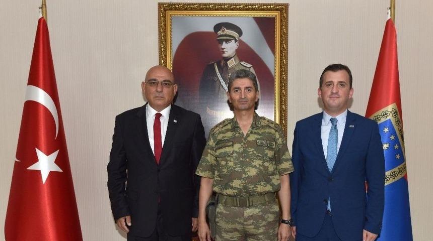 Başkan Kara’dan İl Jandarma Komutanı Albay Halil Şen’e Ziyaret