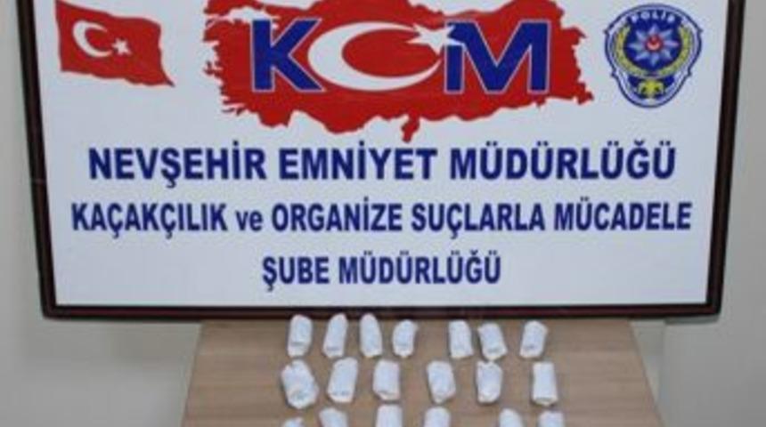 Nevşehir&rsquo;de 111 Gram Esrar Ele Ge&ccedil;irildi