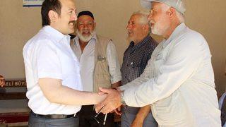 Vali Pehlivan Taşocağı Köyü’nü Ziyaret Etti