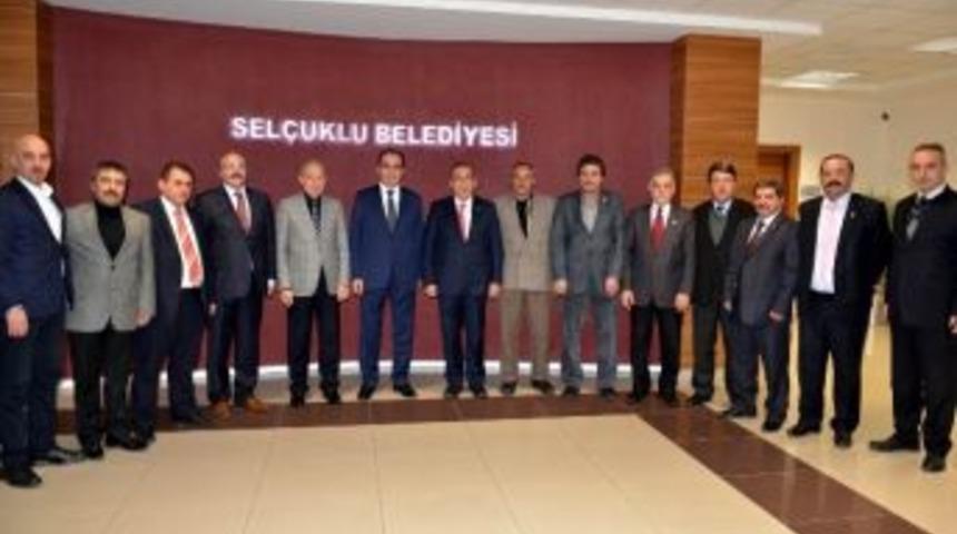 Esnaflardan Başkan Altay&rsquo;a Ziyaret