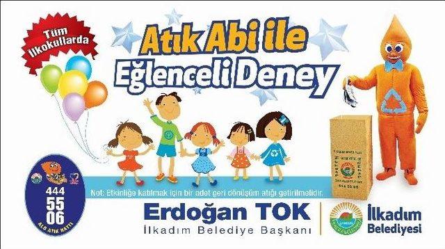 İlkadım’da “atık Abi” İle Eğlenceli Deney Gösterisi