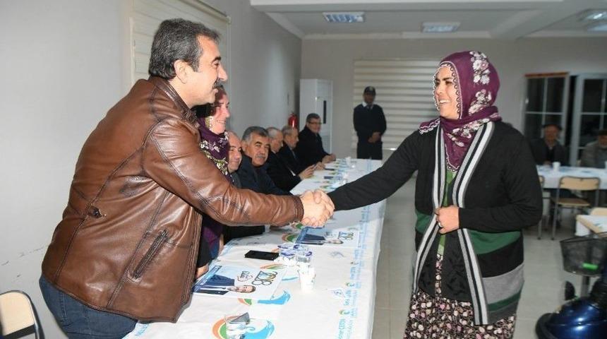 Başkan &Ccedil;etin, Sabah Buluşmalarında 3. Tura Başladı