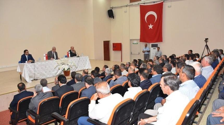 Vali Güvençer Köprübaşı’da Muhtarları Dinledi