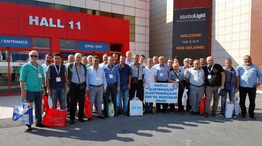 Nazillili Elektrik&ccedil;ilerden İstanbul Light Fuarı &Ccedil;ıkarması
