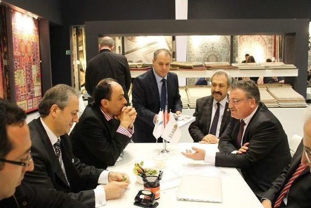 Gaziantepli Halıcılar Domotex Hannover 2015 İçin Almanya’ya Gitti