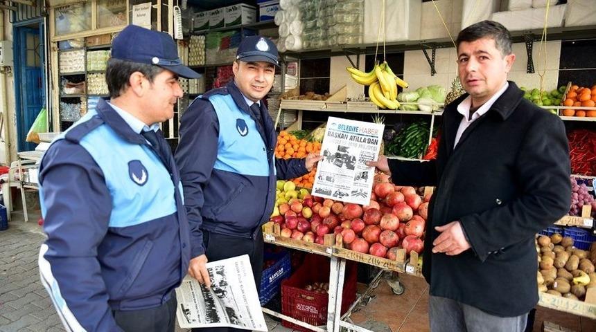 Belediye Haber Gazetesi 2. Sayısıyla Vatandaşlarla Buluştu