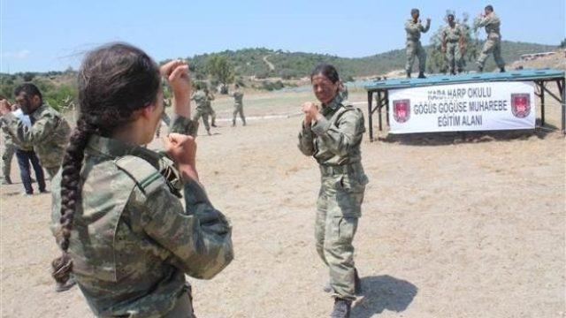 Harbiyelilerin zorlu eğitimi burada yapılıyor 28