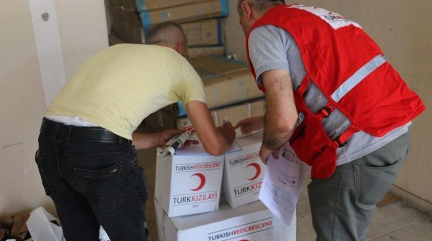 Kızılay&rsquo;dan Celen Ailesine Yardım