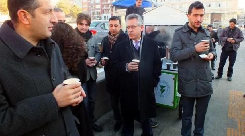 Yozgat'ta Belediyeden Arabaşı &Ccedil;orbası Ikramı