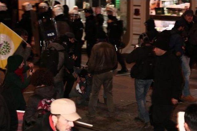 İstanbul kobani dayanışması'nın yürüyüşüne izin verilmedi