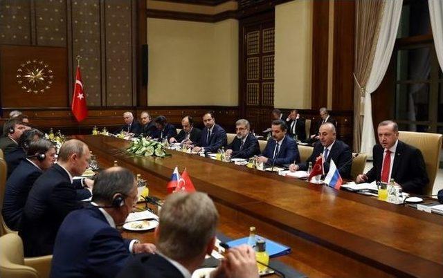 Cumhurbaşkanı Erdoğan-rusya Devlet Başkanı Putin Ortak Basın Toplantısı 1