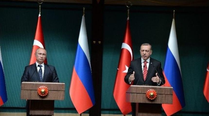 Cumhurbaşkanı Erdoğan-rusya Devlet Başkanı Putin Ortak Basın Toplantısı
