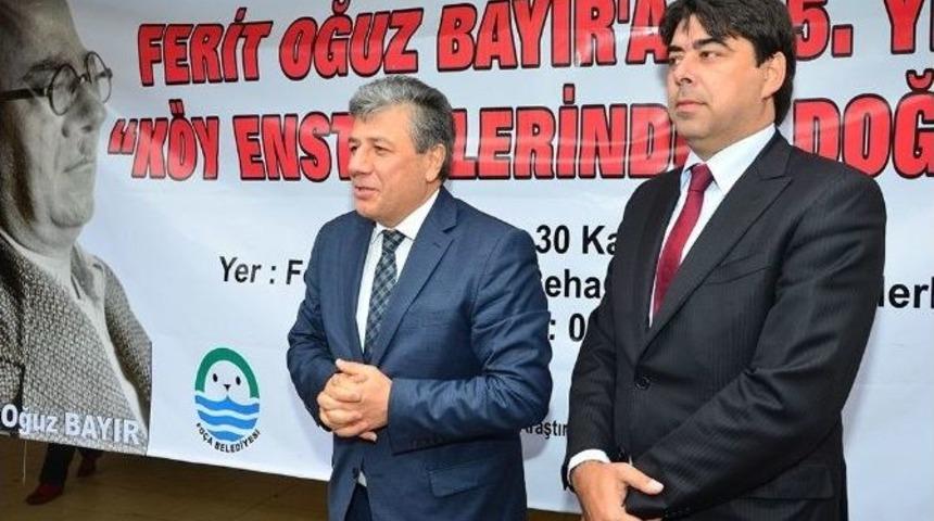 Foça’da “köy Enstitülerinden Doğan Edebiyat” Konuşuldu